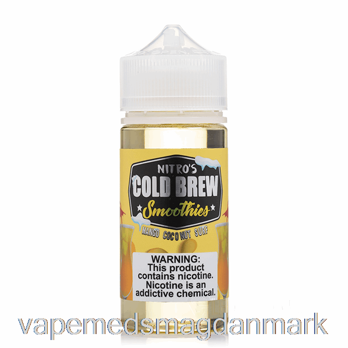 Vape Uden Nikotin Mango Kokos - Nitros Kold Bryg - 100ml 6mg